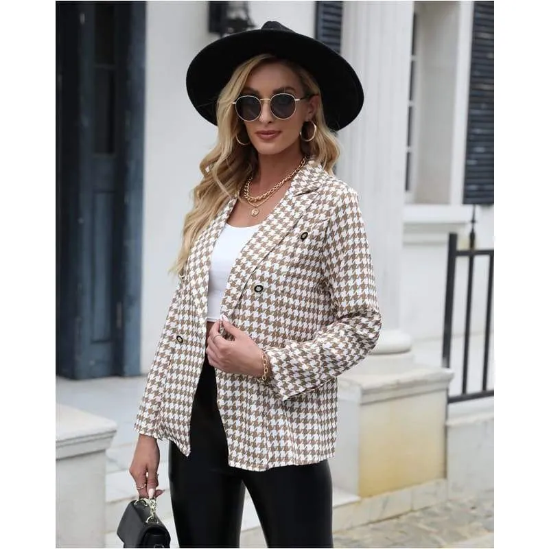 Blazer chic bleu femme