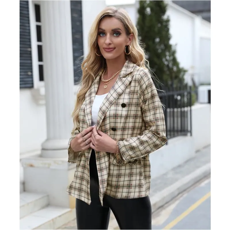 Blazer chic bleu femme