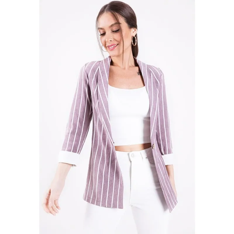 Blazer chic femme marine