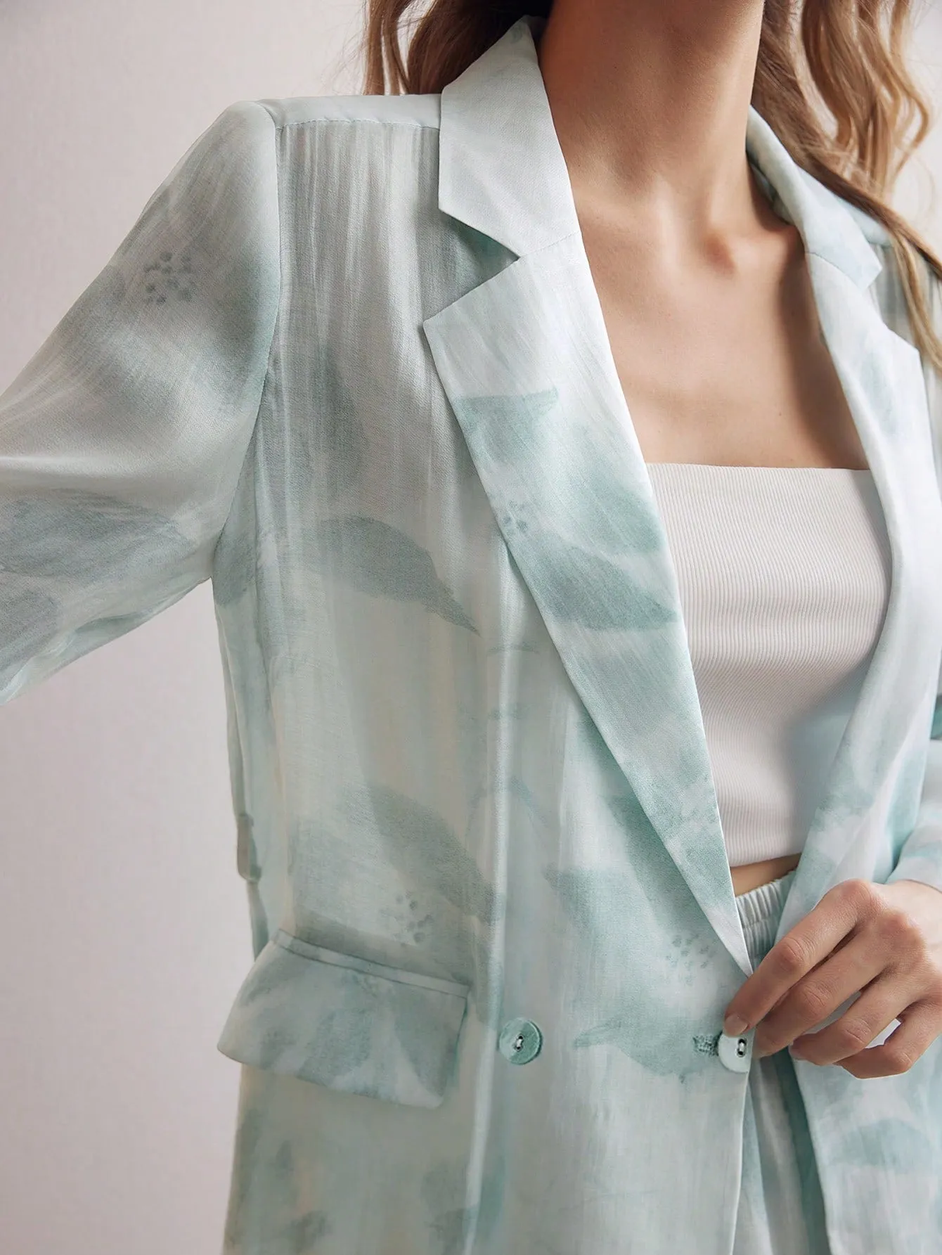 Blazer Floral Premium de Cherry Vibes en 🌸