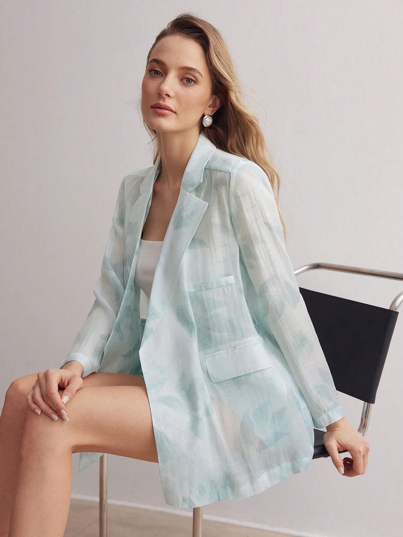 Blazer Floral Premium de Cherry Vibes en 🌸
