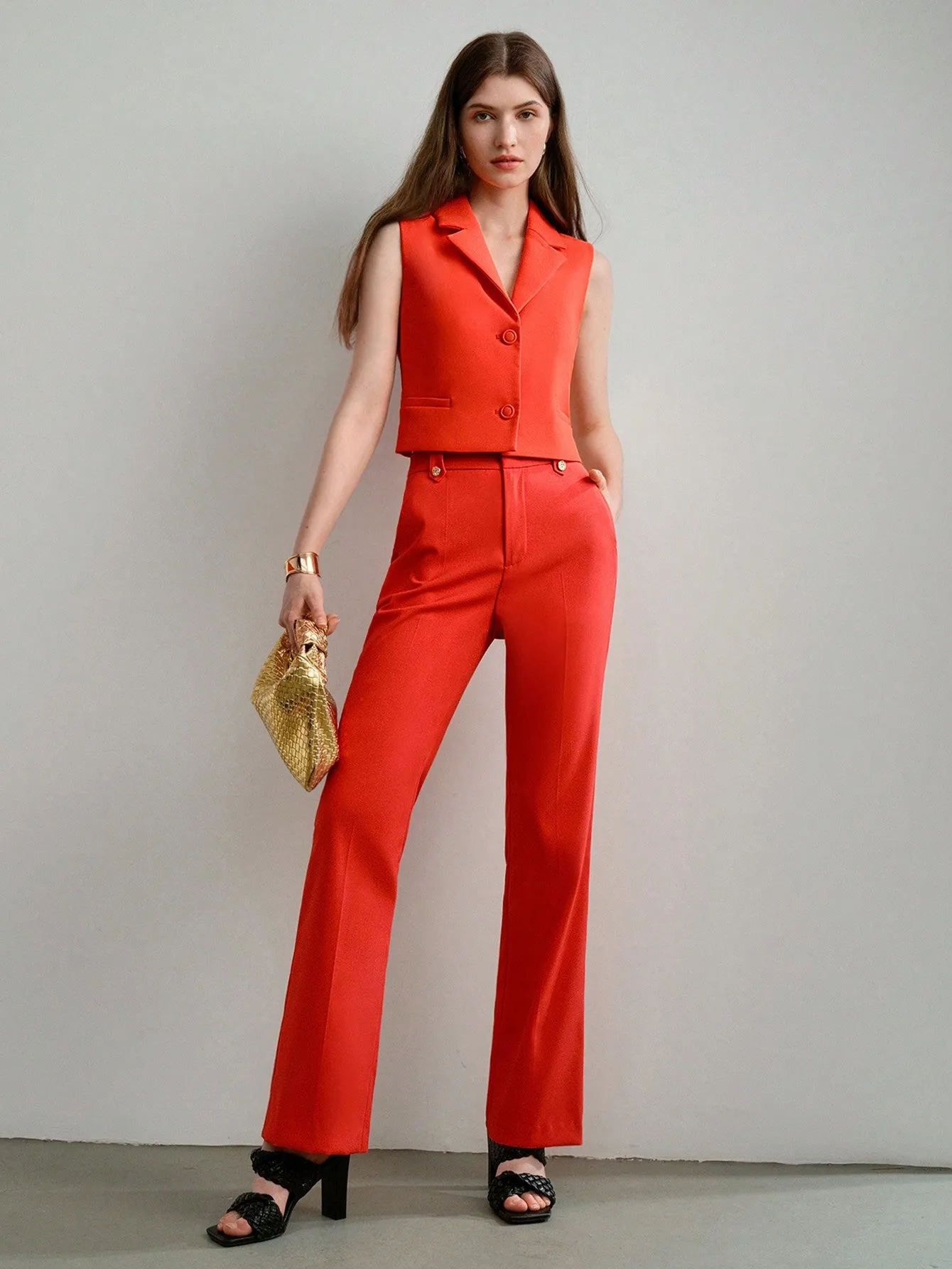 Blazer Ligero MOTF Studio en Cherry Vibes