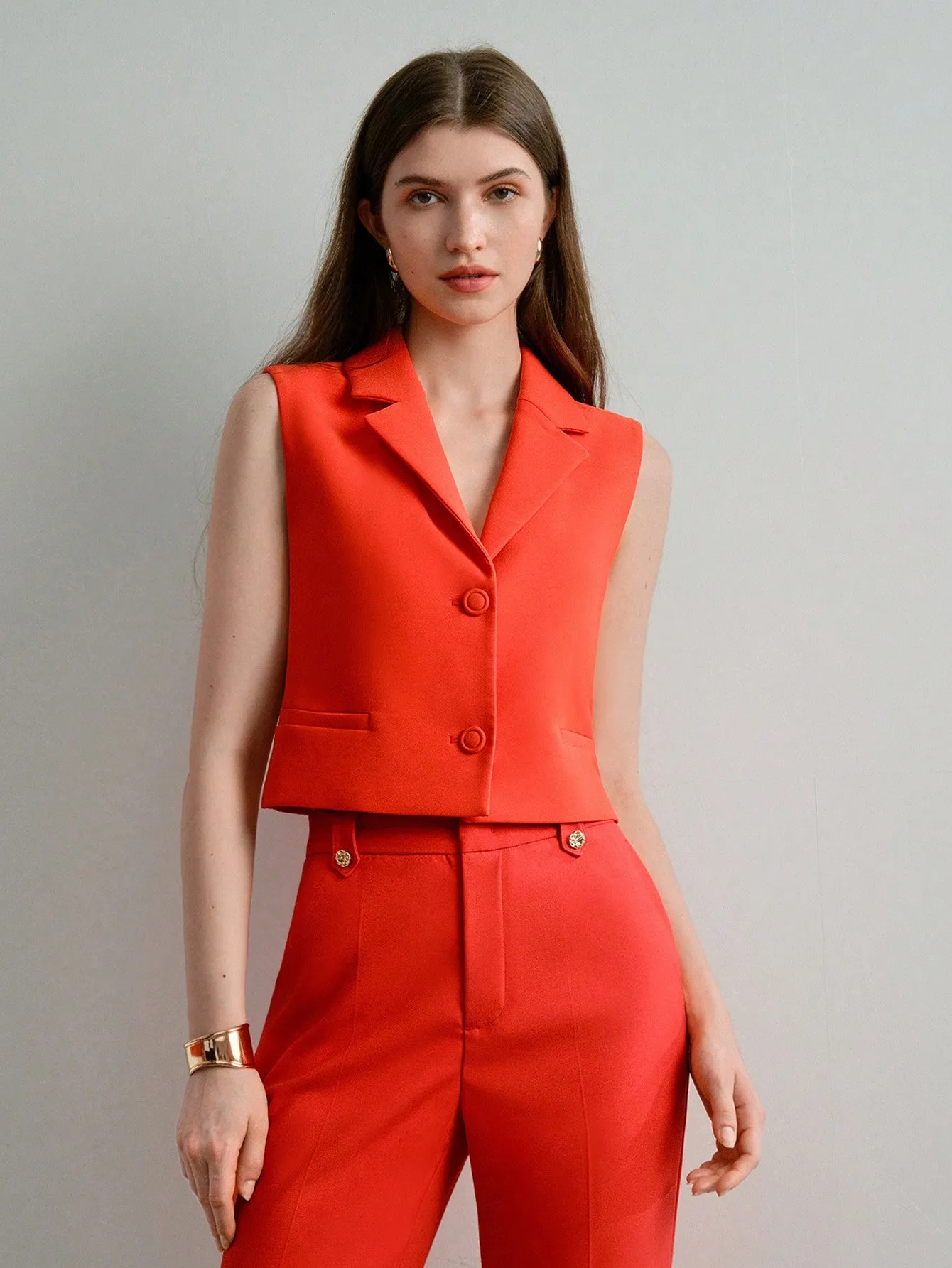 Blazer Ligero MOTF Studio en Cherry Vibes