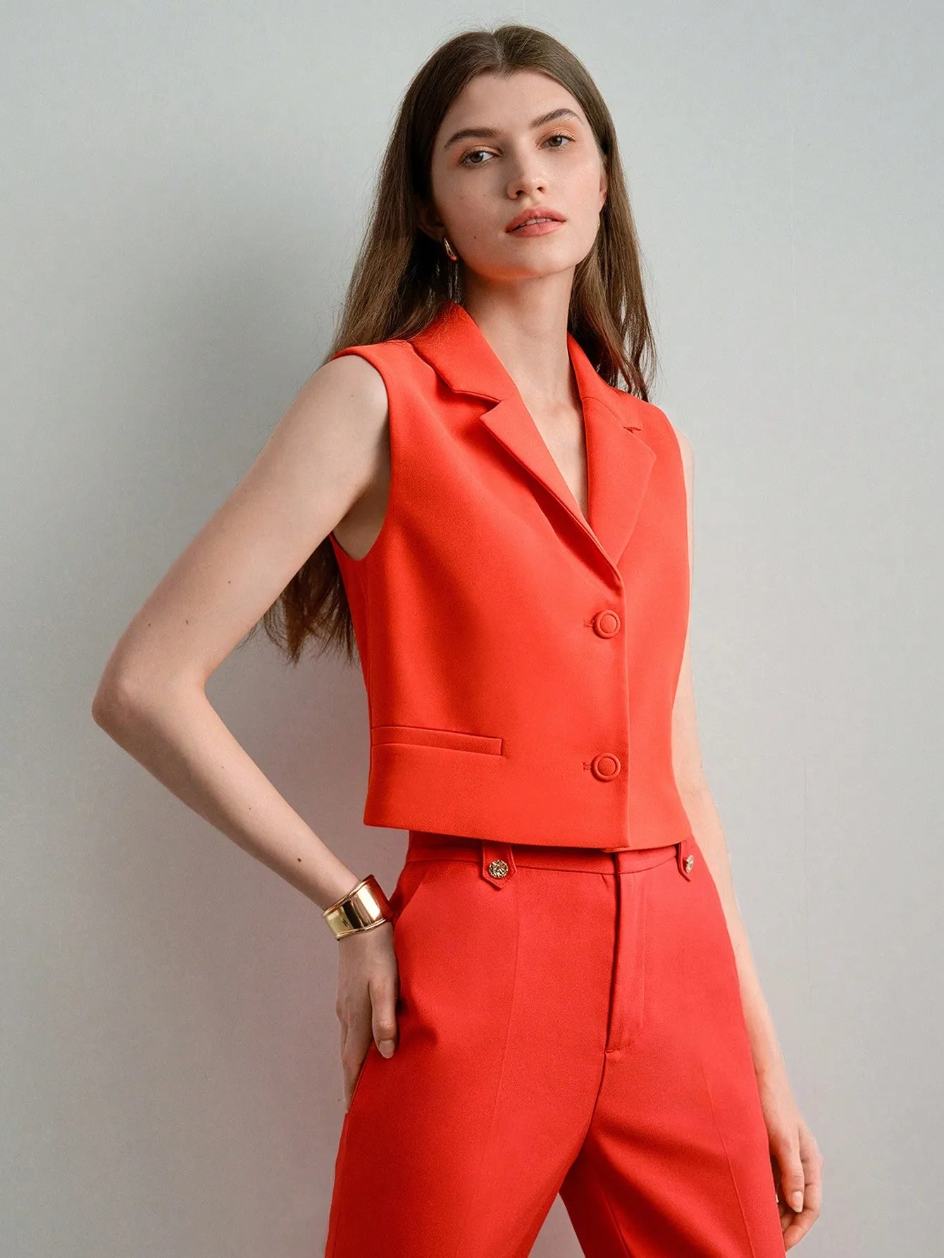 Blazer Ligero MOTF Studio en Cherry Vibes