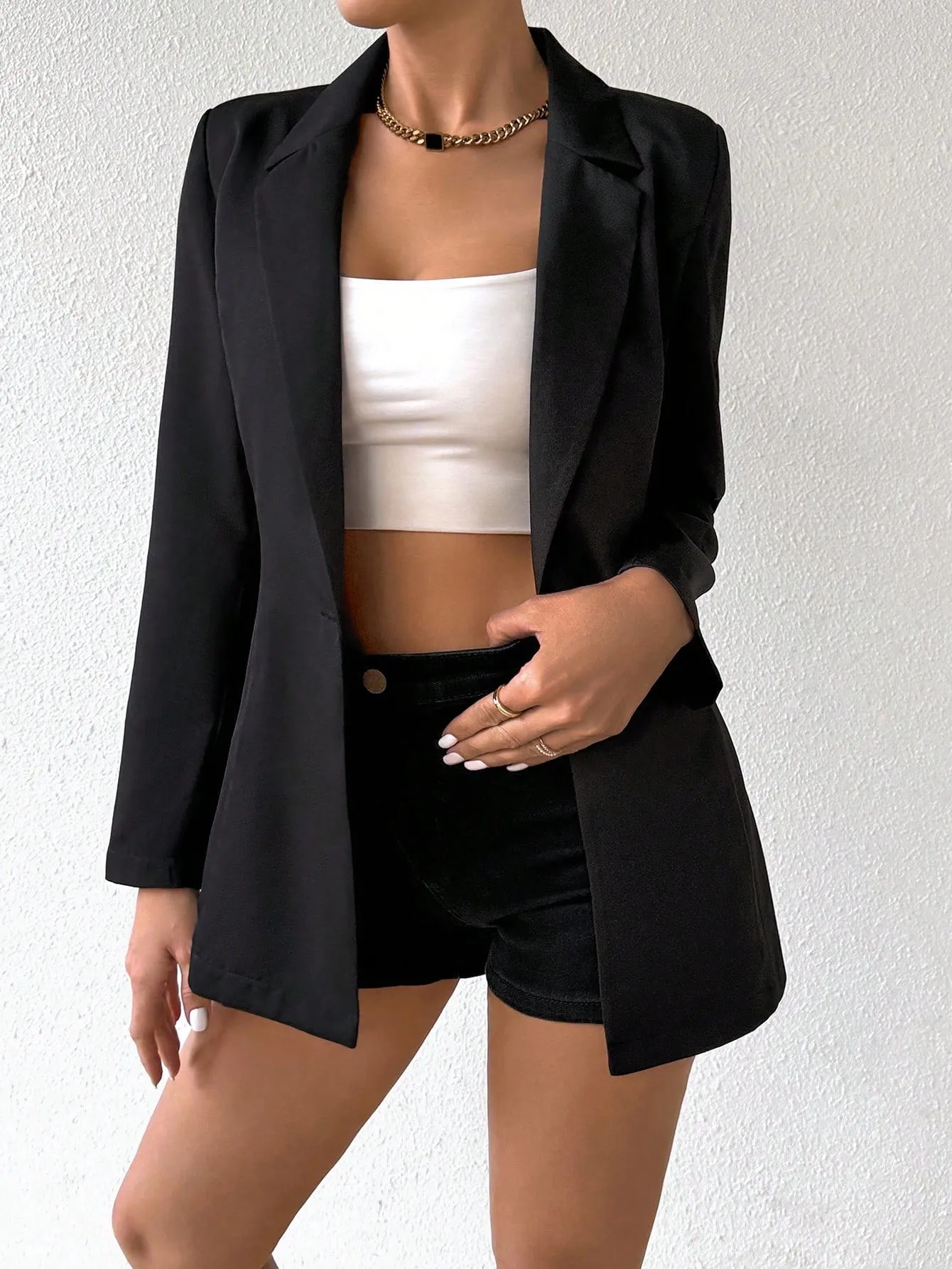 Blazer Raffinéa para Mujeres en Cherry Vibes