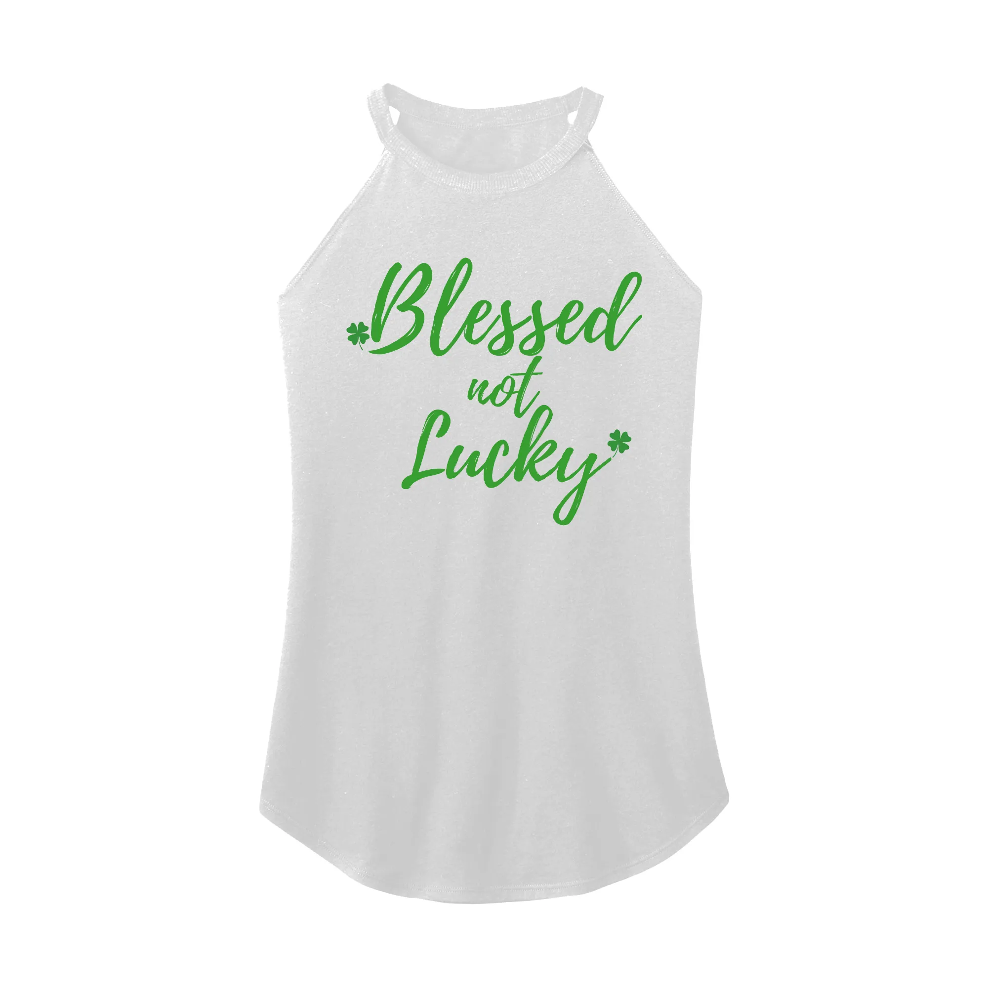 Blessed Not Lucky Rocker Tank