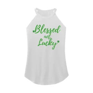 Blessed Not Lucky Rocker Tank