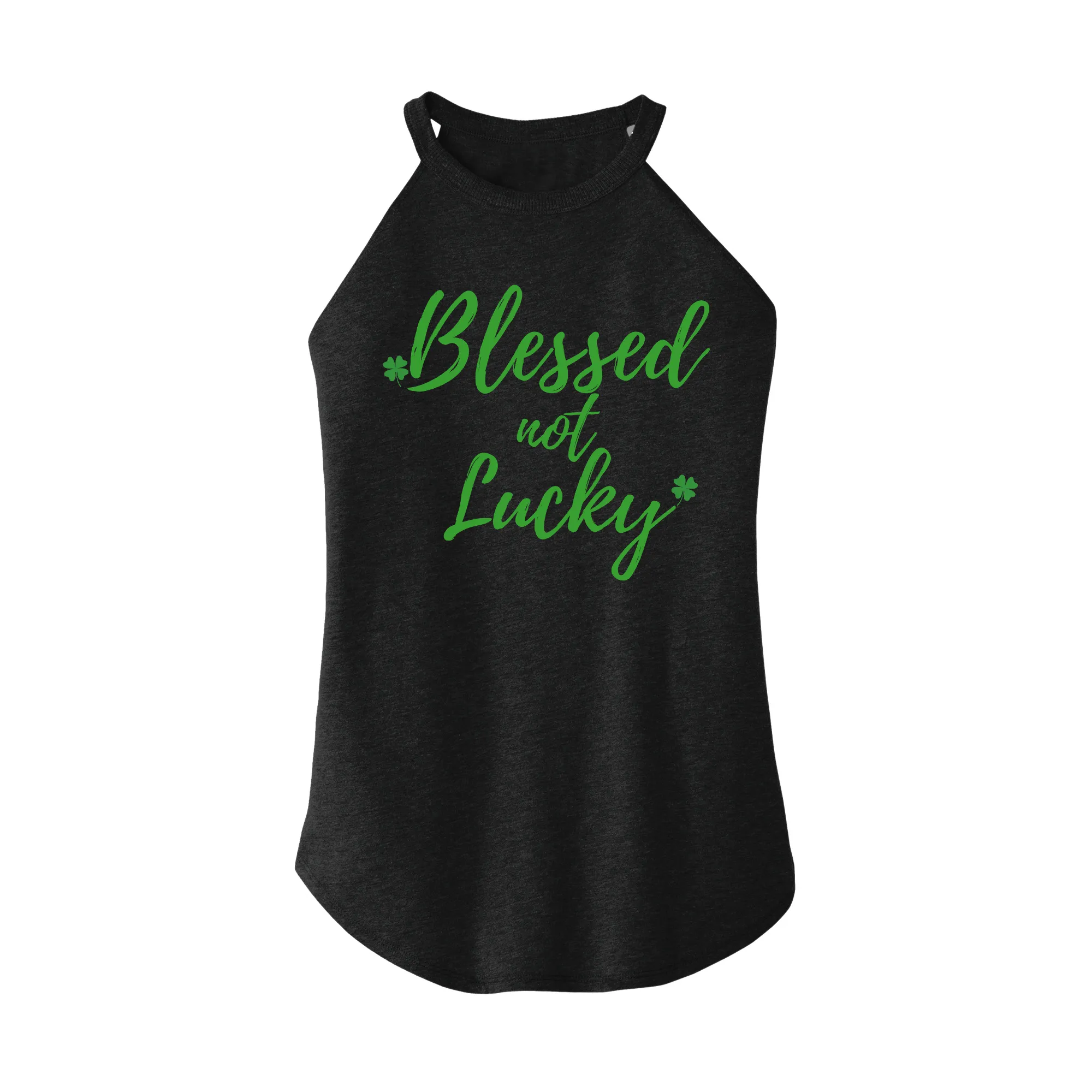 Blessed Not Lucky Rocker Tank