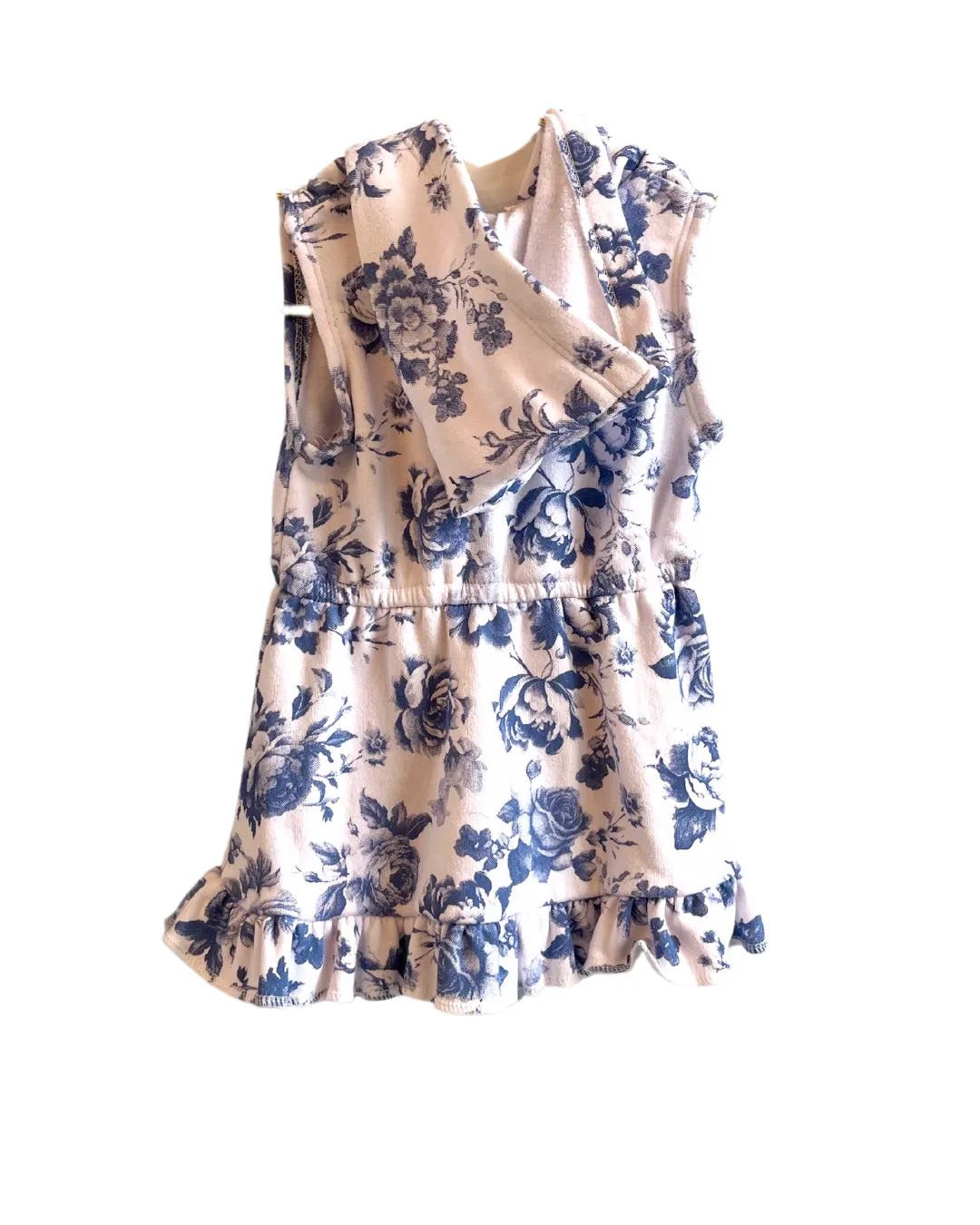 Blue Toile Dress