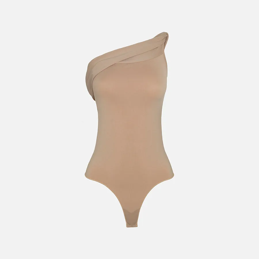 Bodysuit drapeado Stretch