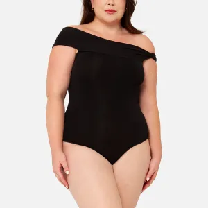 Bodysuit drapeado Stretch