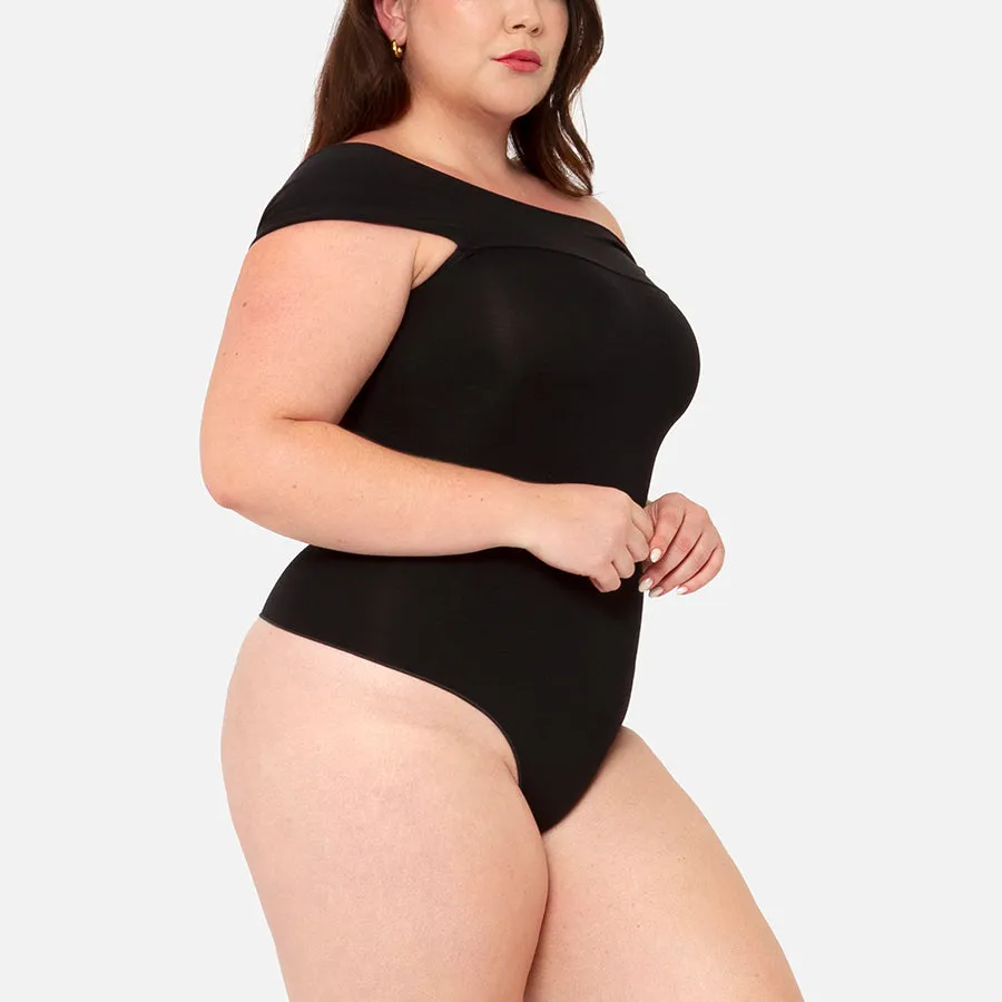Bodysuit drapeado Stretch