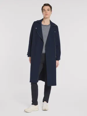 Boiled Wool Moto Coat