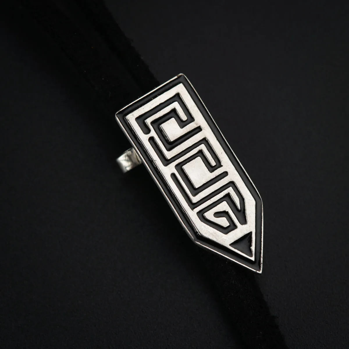 Bolo Tie - Mini Abstract Tie