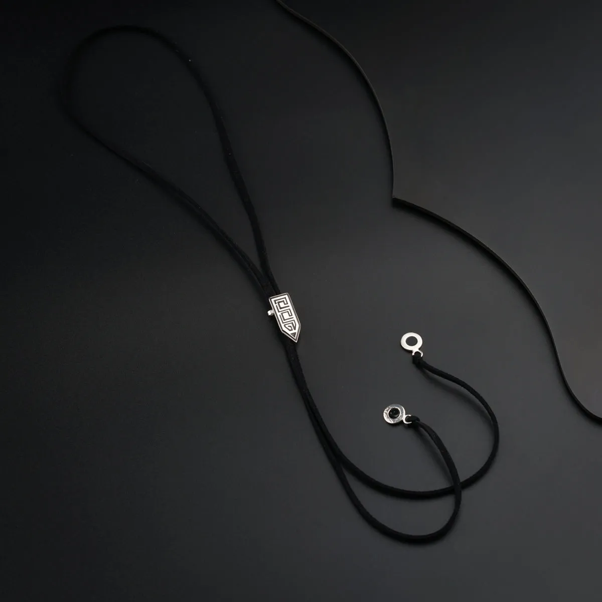 Bolo Tie - Mini Abstract Tie