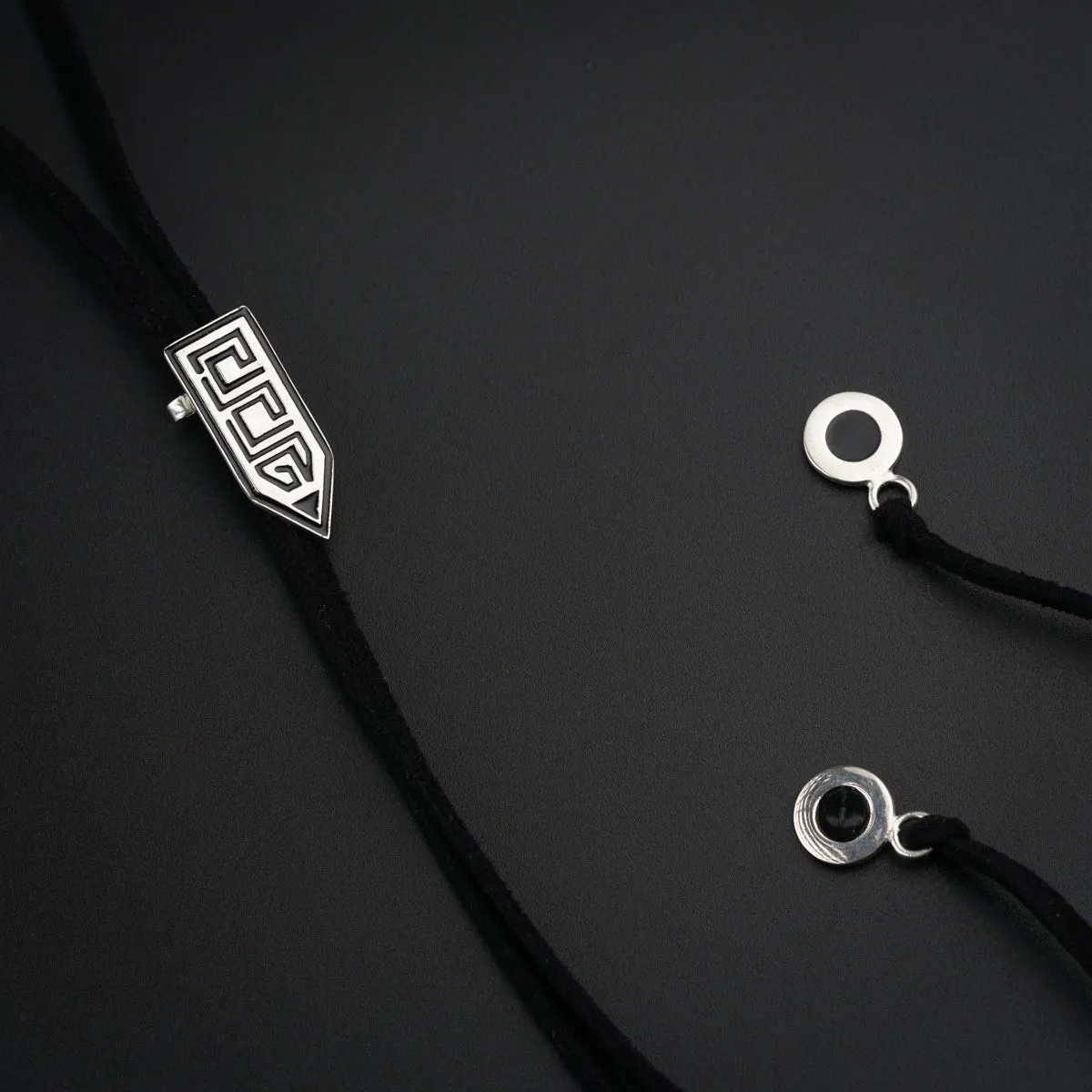 Bolo Tie - Mini Abstract Tie