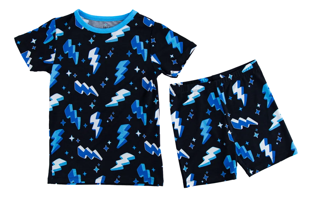 Bolt Two Piece Shorts Pajamas