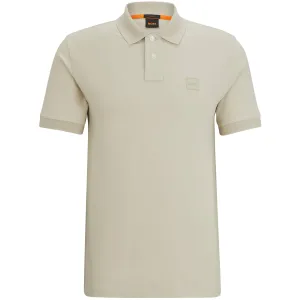BOSS PASSENGER STRETCH-COTTON POLO SHIRT