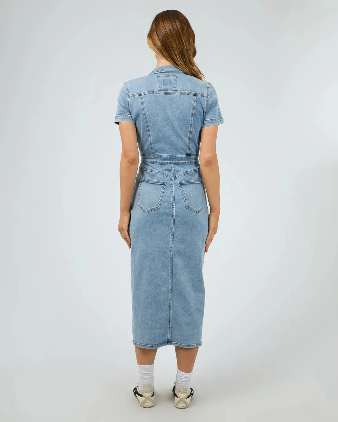 Boston Midi Dress - Light Blue