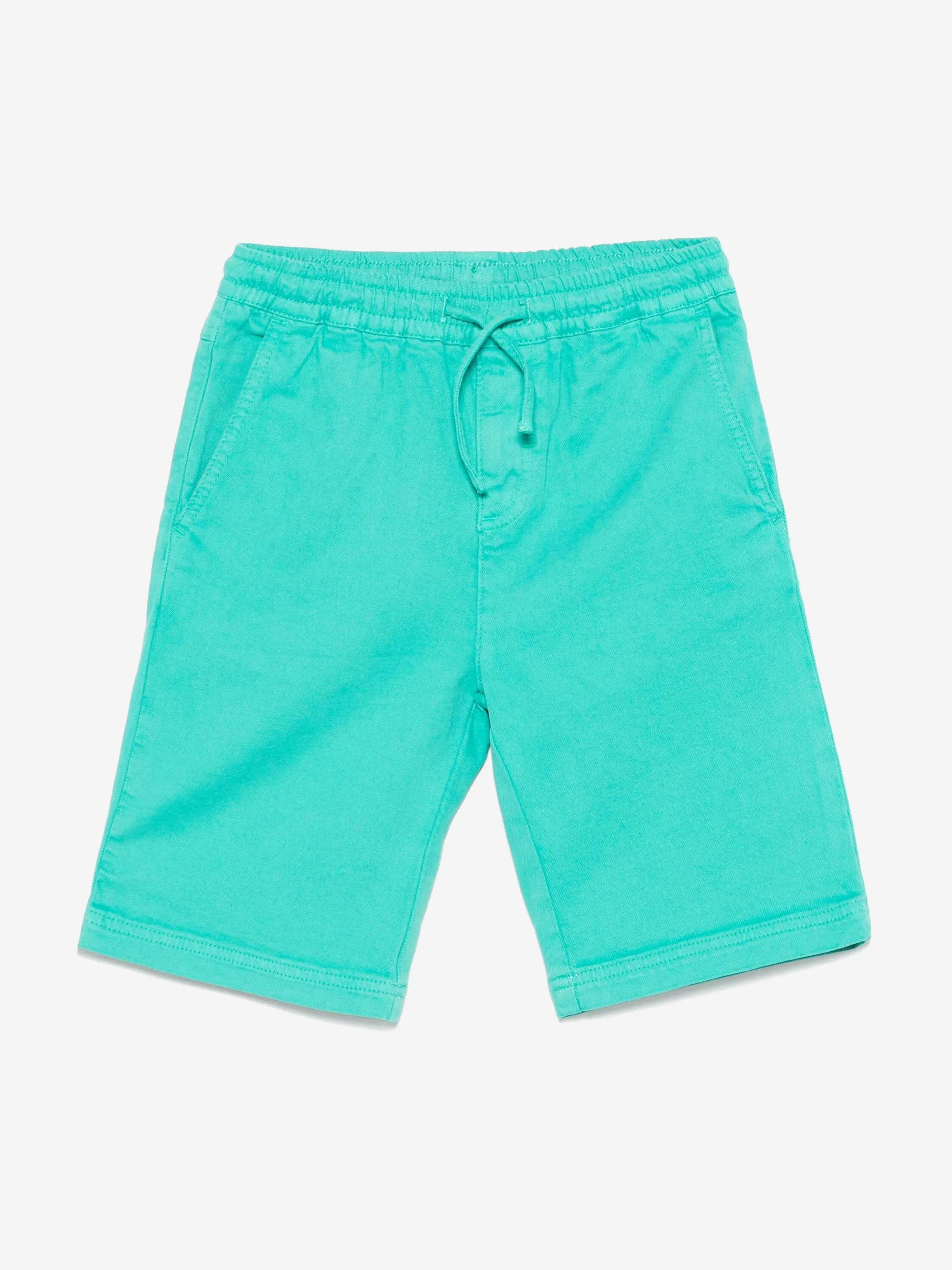 Boys Logo Shorts in Green