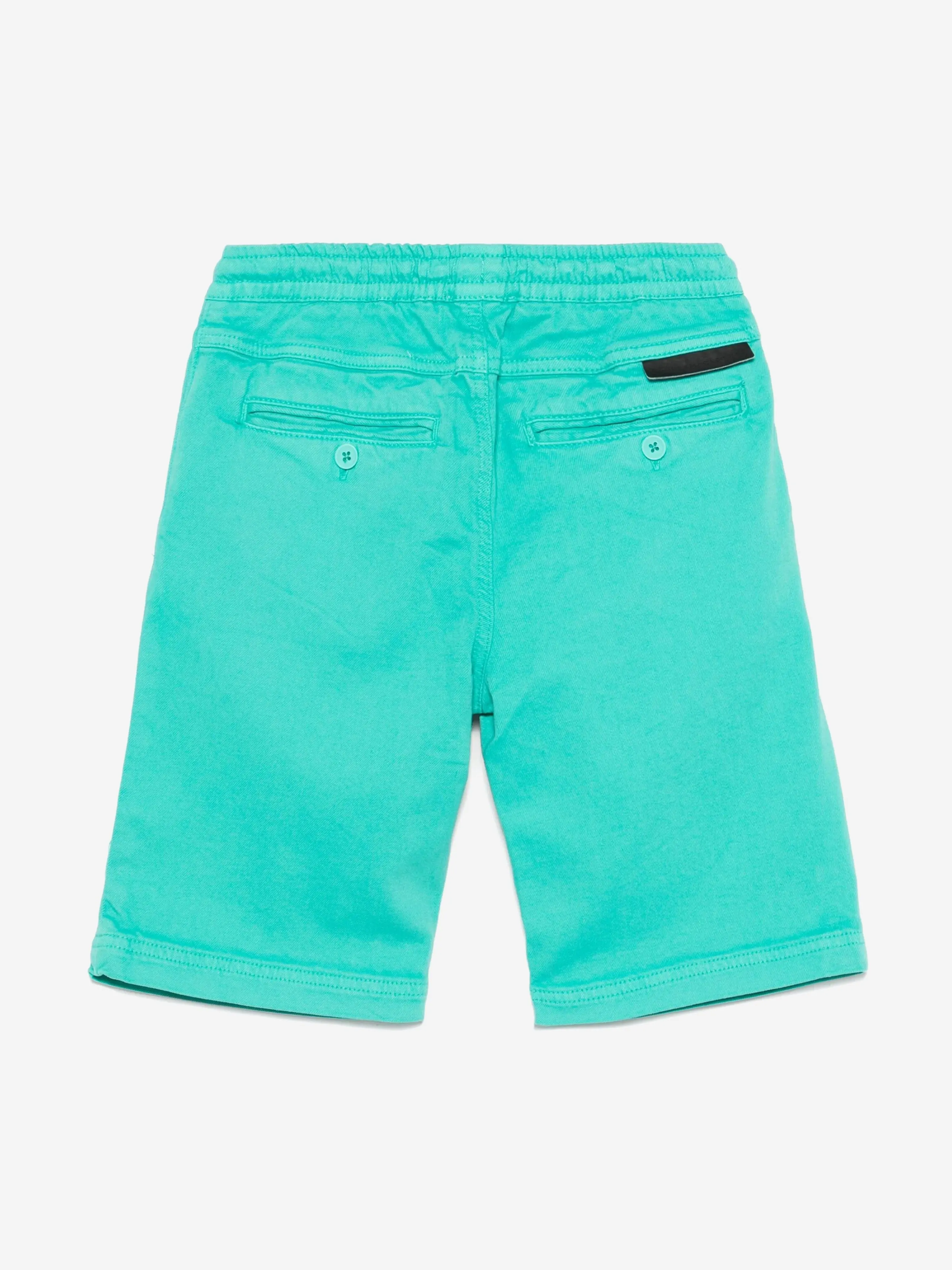 Boys Logo Shorts in Green