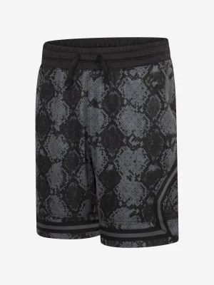 Boys MJ AOP Sport Diamond Shorts in Grey