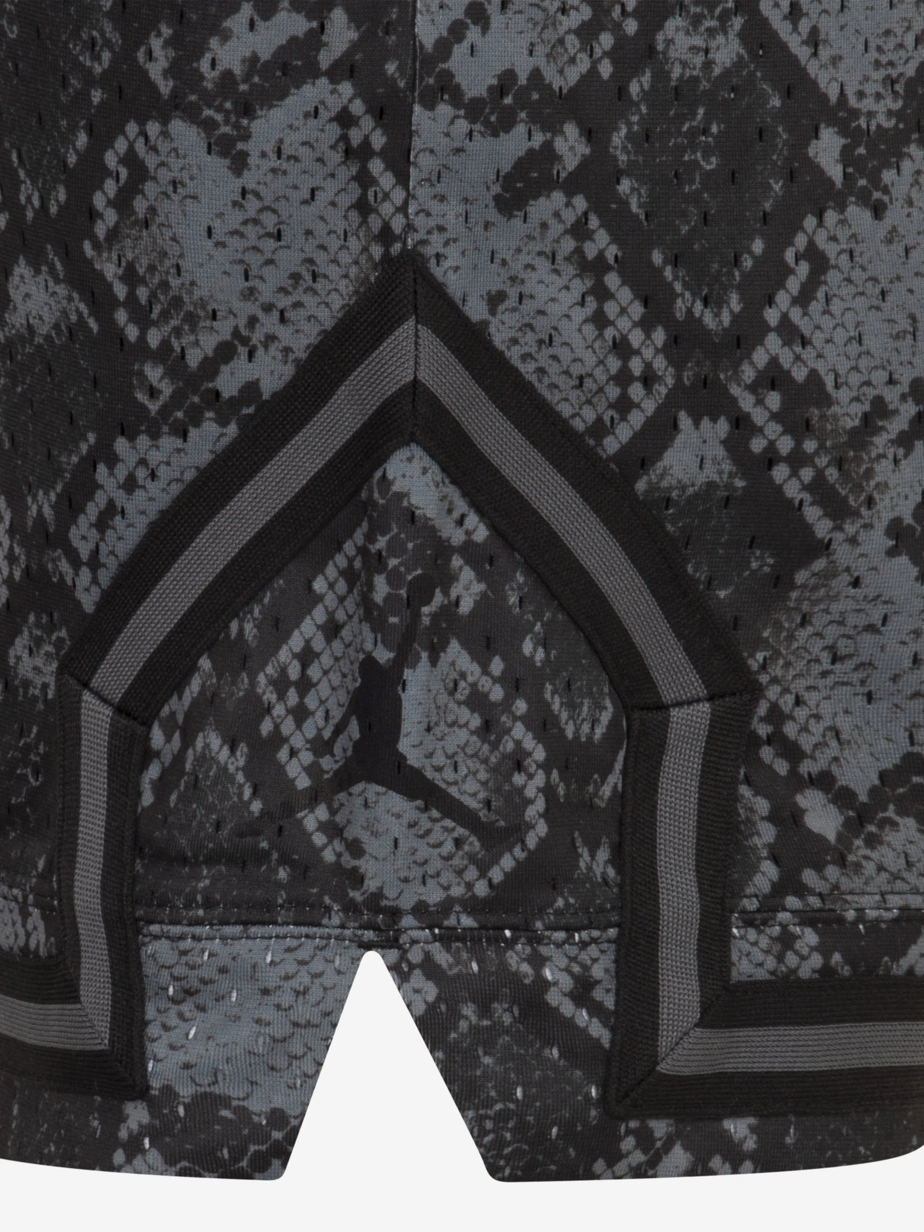 Boys MJ AOP Sport Diamond Shorts in Grey