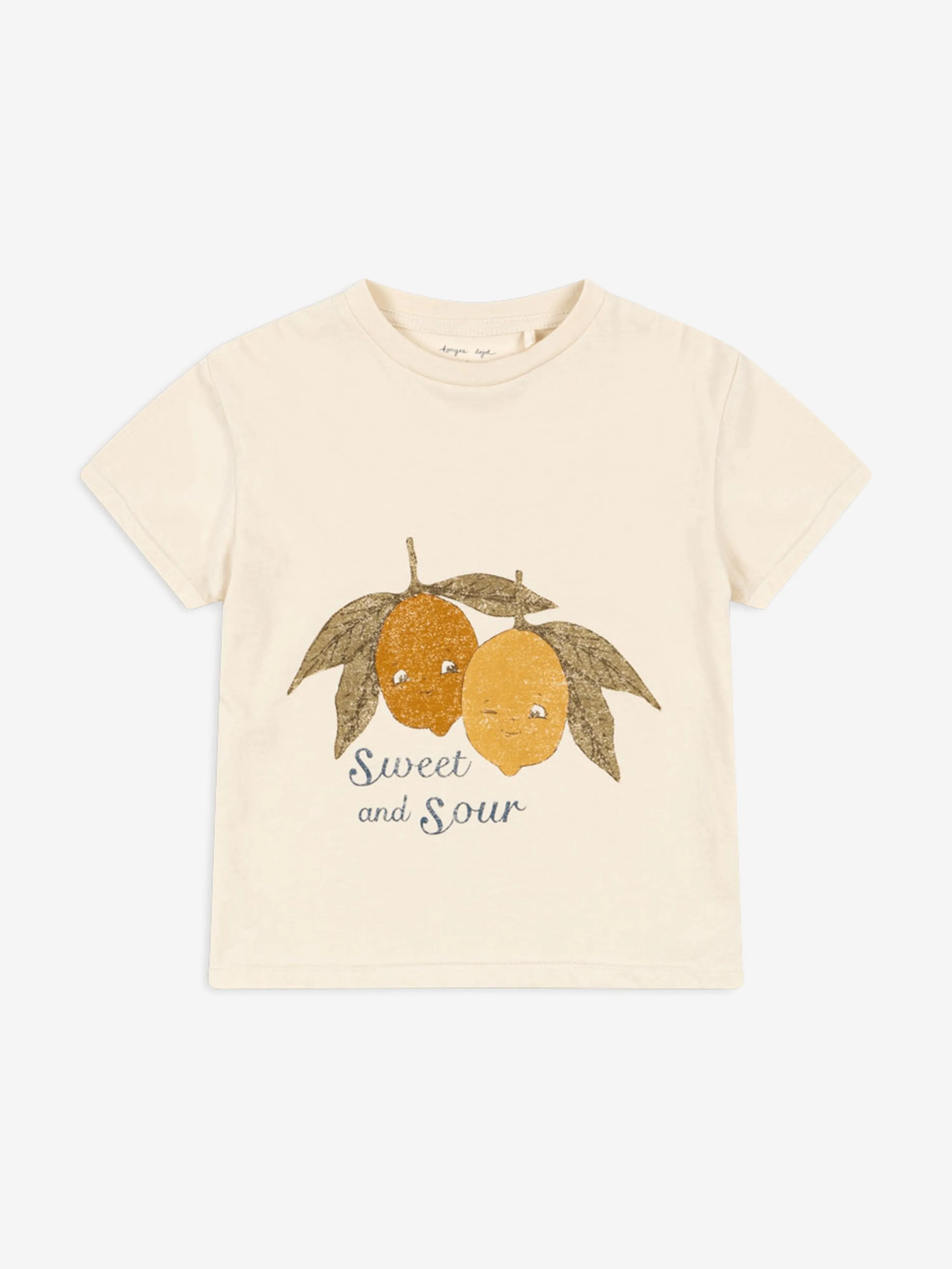 Boys Sweet and Sour Famo T-Shirt in Ivory