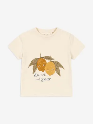 Boys Sweet and Sour Famo T-Shirt in Ivory