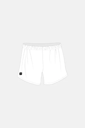 Boys White Matt MAG Shorts
