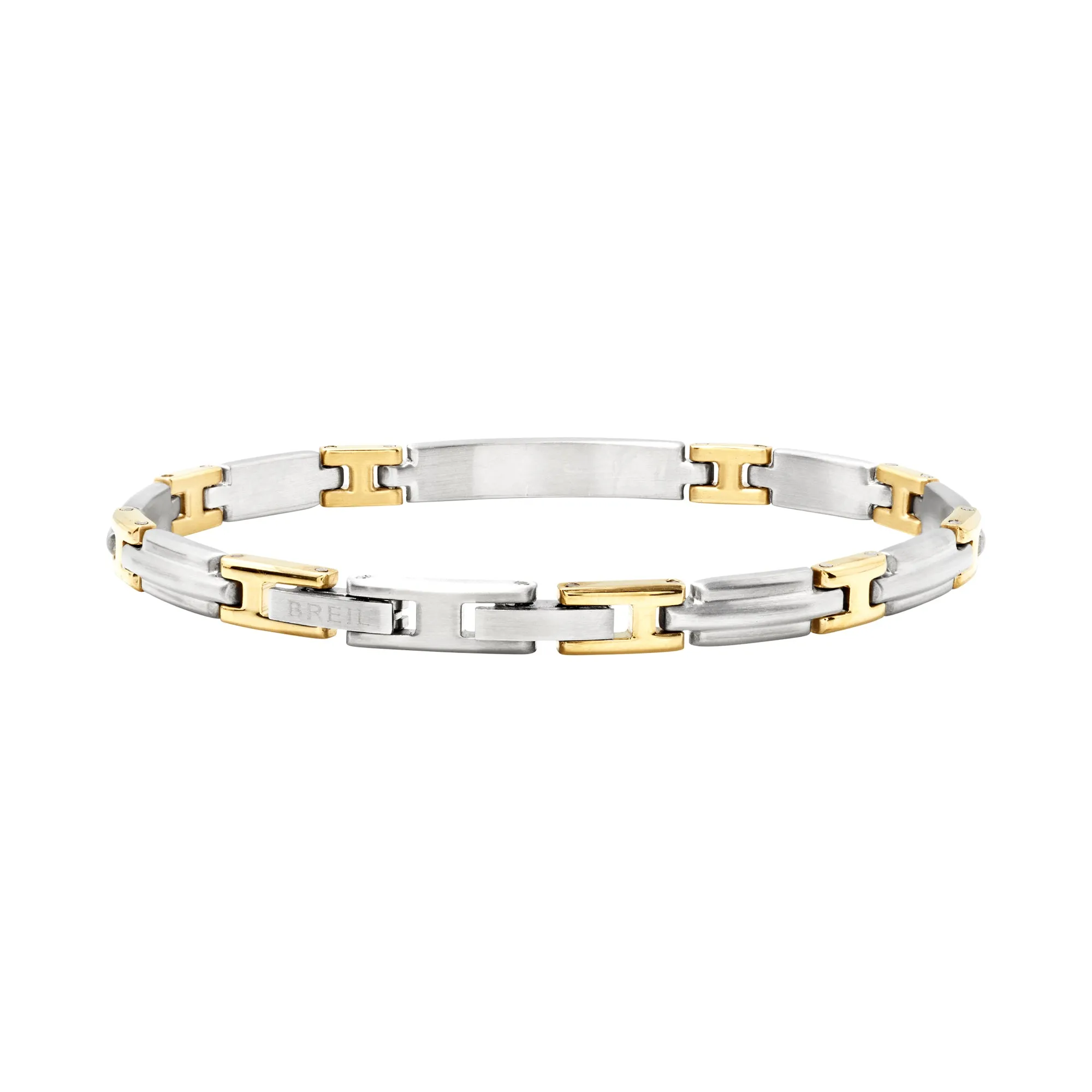 Breile Radiant bracelet fiber carbon fiber steel finishes ip gold tj3851
