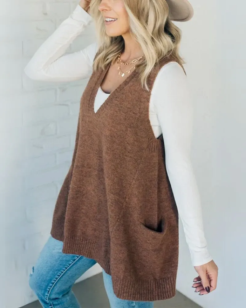 BROOKE | Cozy Knit Vest