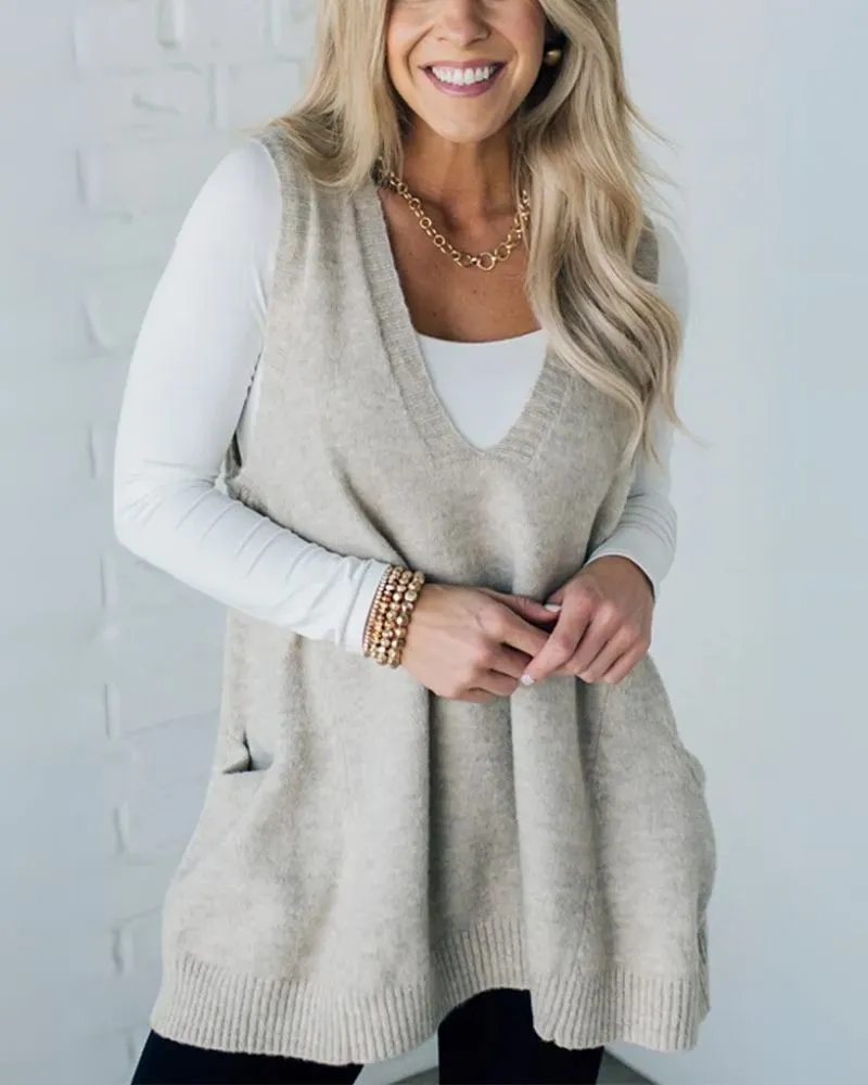BROOKE | Cozy Knit Vest