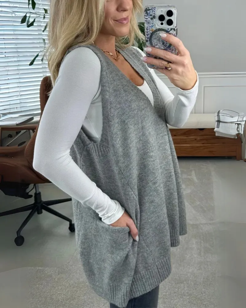 BROOKE | Cozy Knit Vest