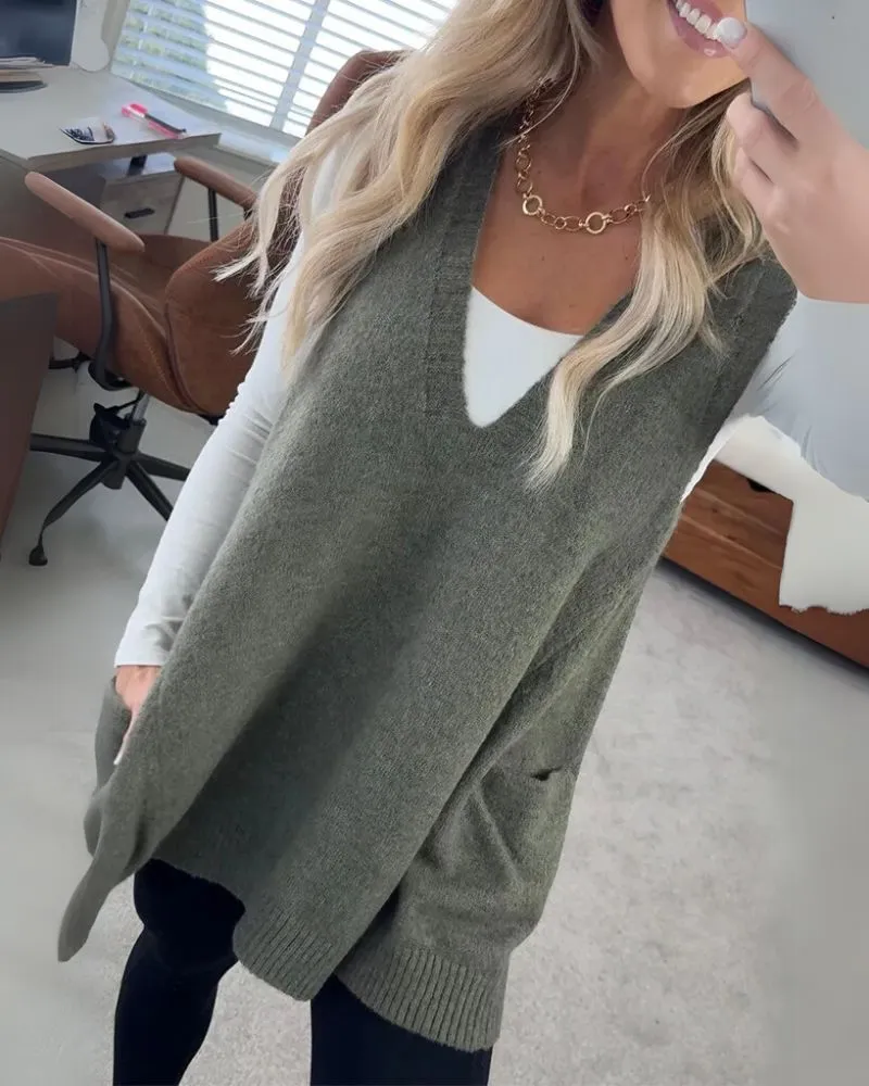BROOKE | Cozy Knit Vest