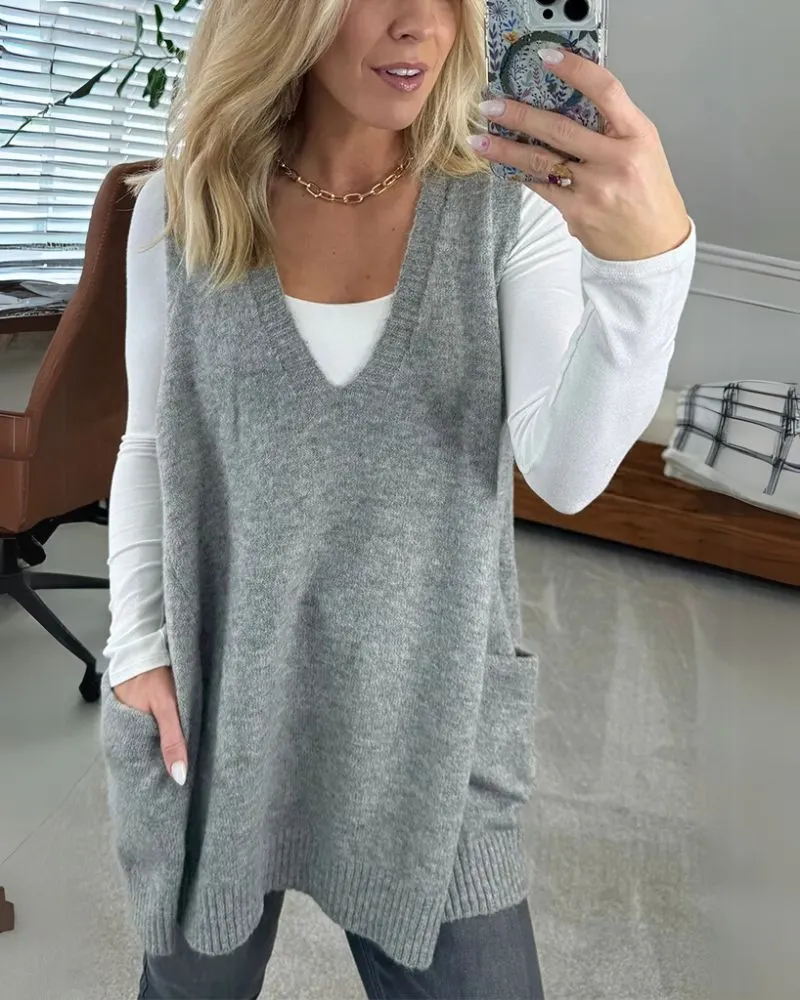 BROOKE | Cozy Knit Vest