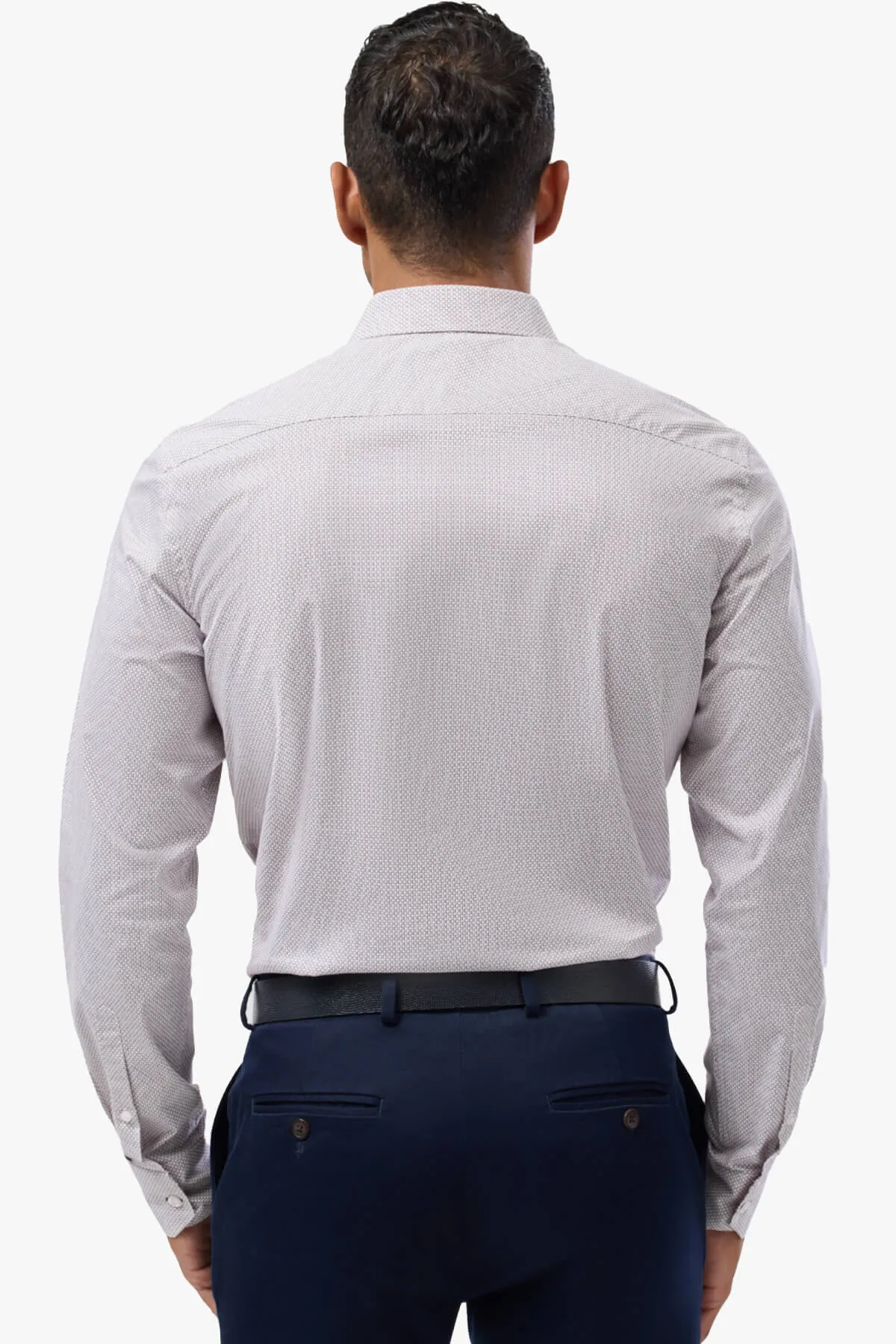 Brooksfield | Geo Print Business Shirt