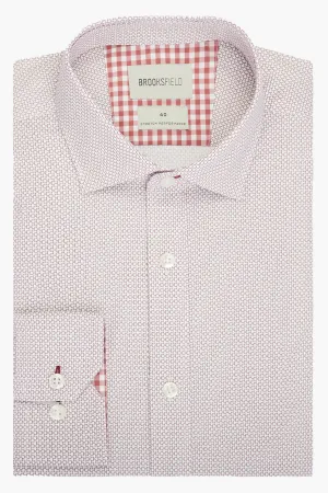 Brooksfield | Geo Print Business Shirt