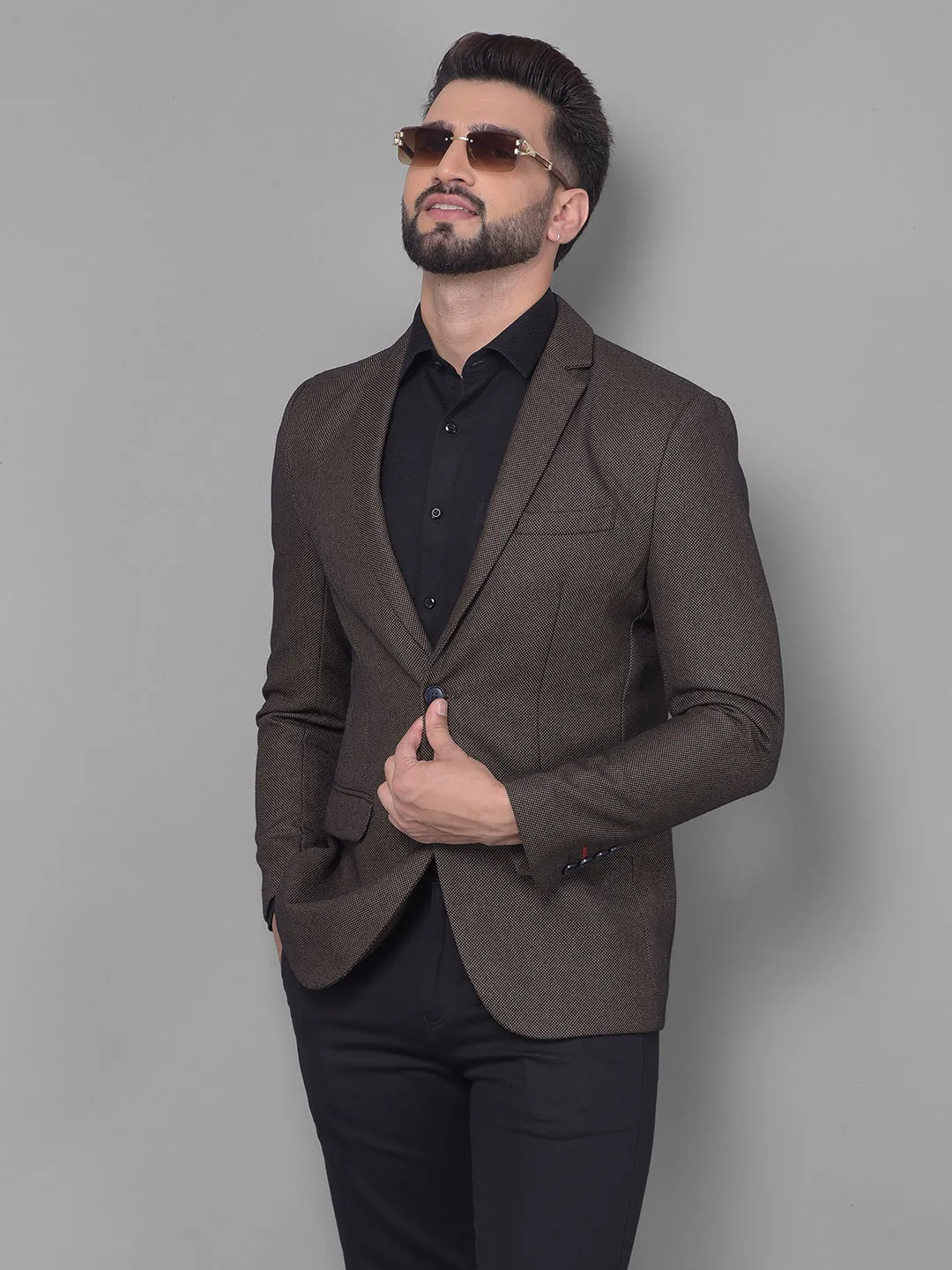 Brown Blazer