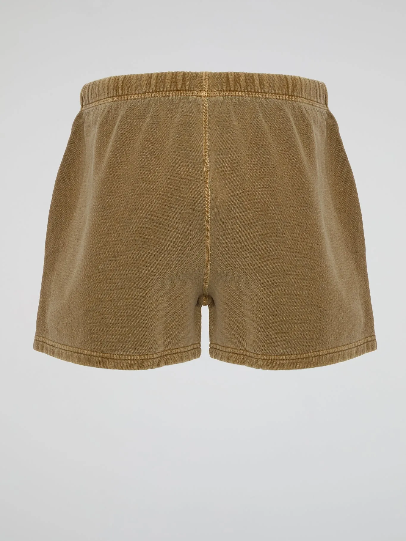 Brown Garment Dye Shorts