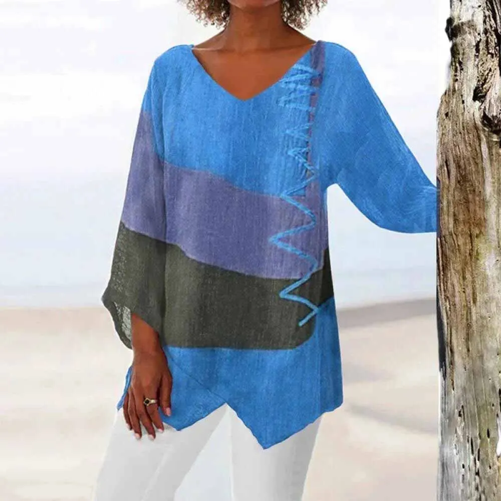 Buck® | Long-Sleeved Blouse In A Loose Fit