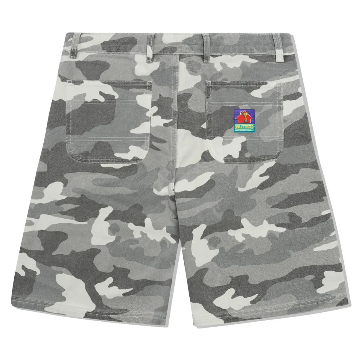 Butter Goods - Work Shorts Snow Camo