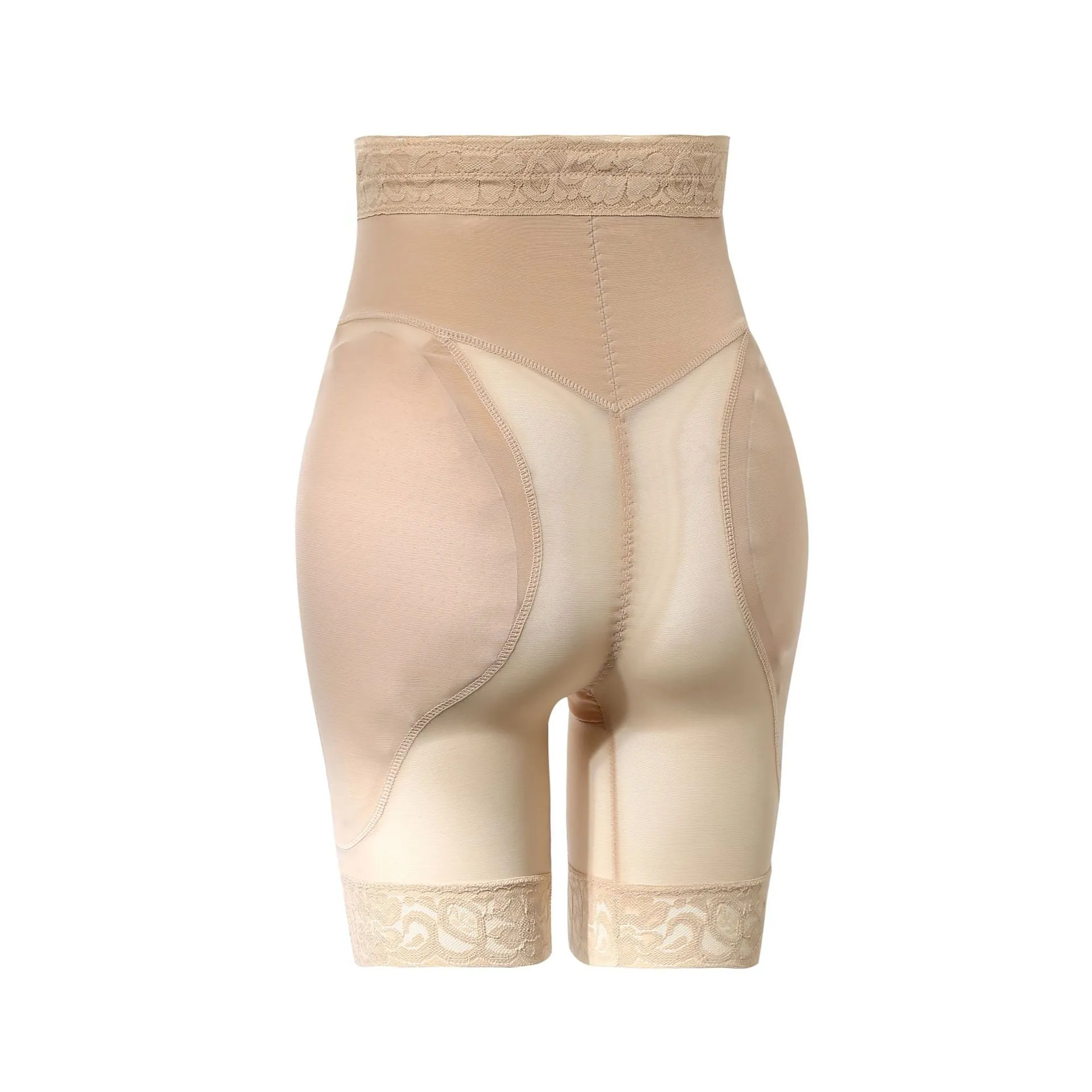 Buttoned Tummy Tucks Hip & Crotch Body Suit Shapewear
