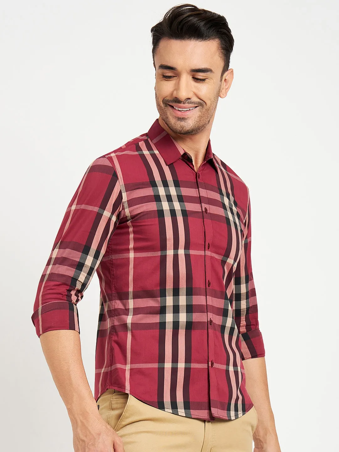 Camla Wine Shirts For Men