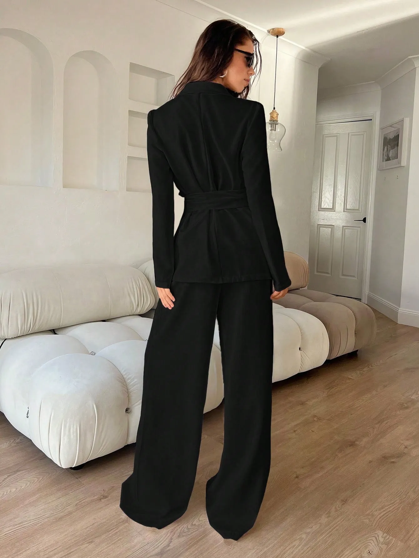 Chaqueta Blazer Blanca Casual para Mujer  CR