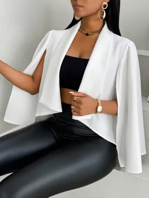 Chaqueta de Blazer Corta para Mujer - Cherry Vibes