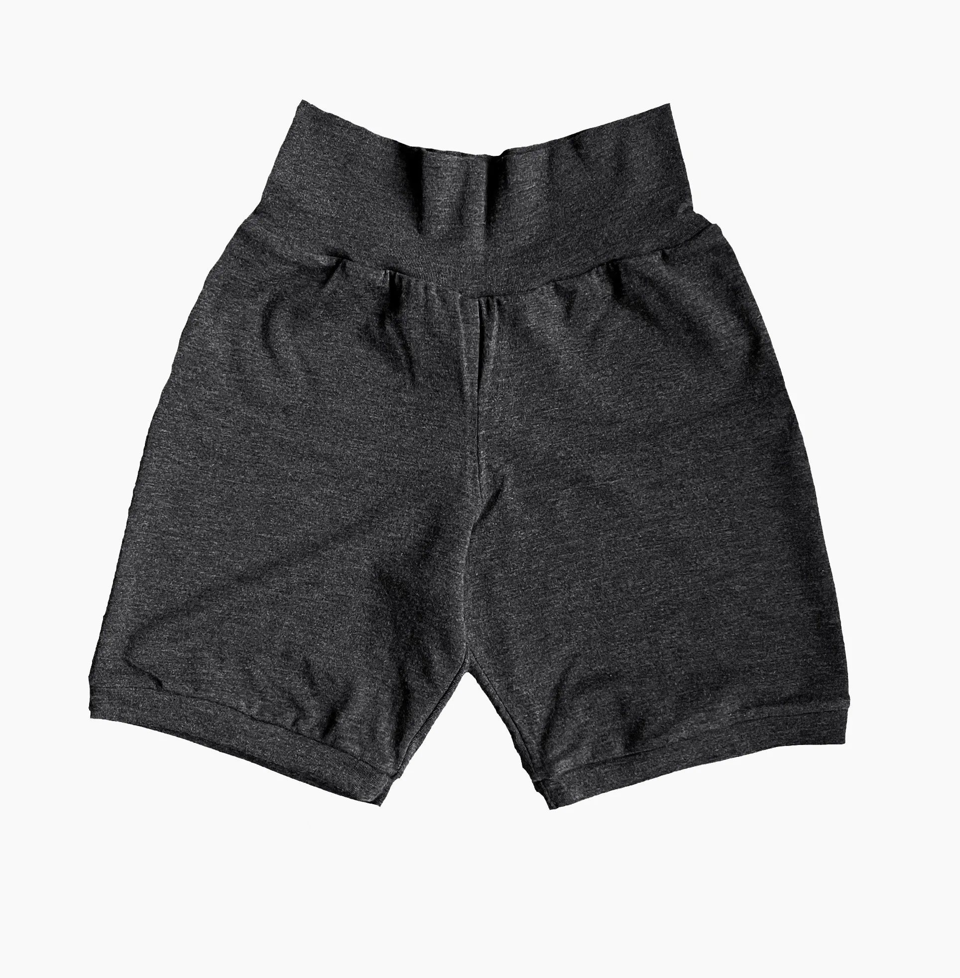 Charcoal Grow-With-Me Shorts