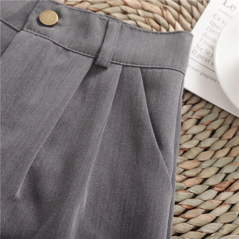 Chelsea – Versatile Roll-Up Wide-Leg Casual Shorts