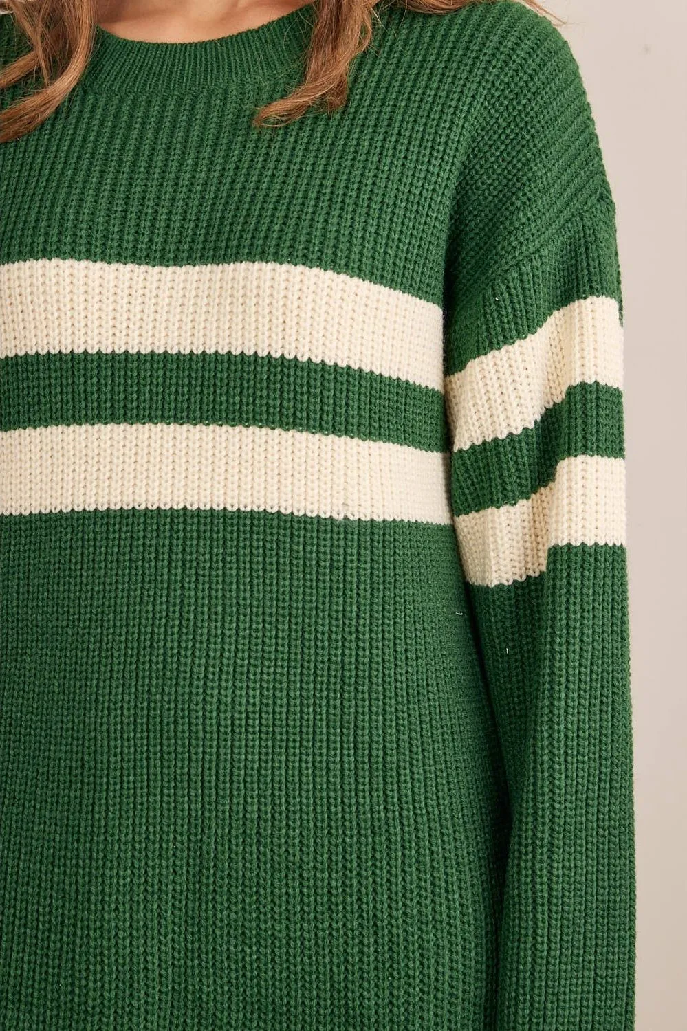 Chill Out Sweater Dress | Forest Green