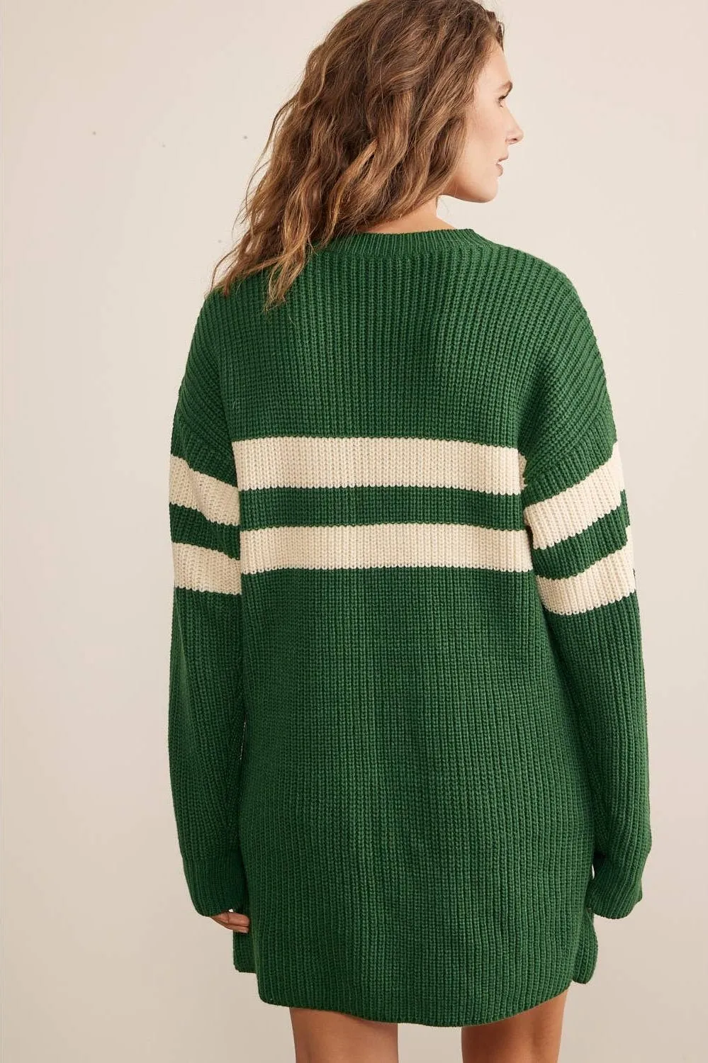 Chill Out Sweater Dress | Forest Green